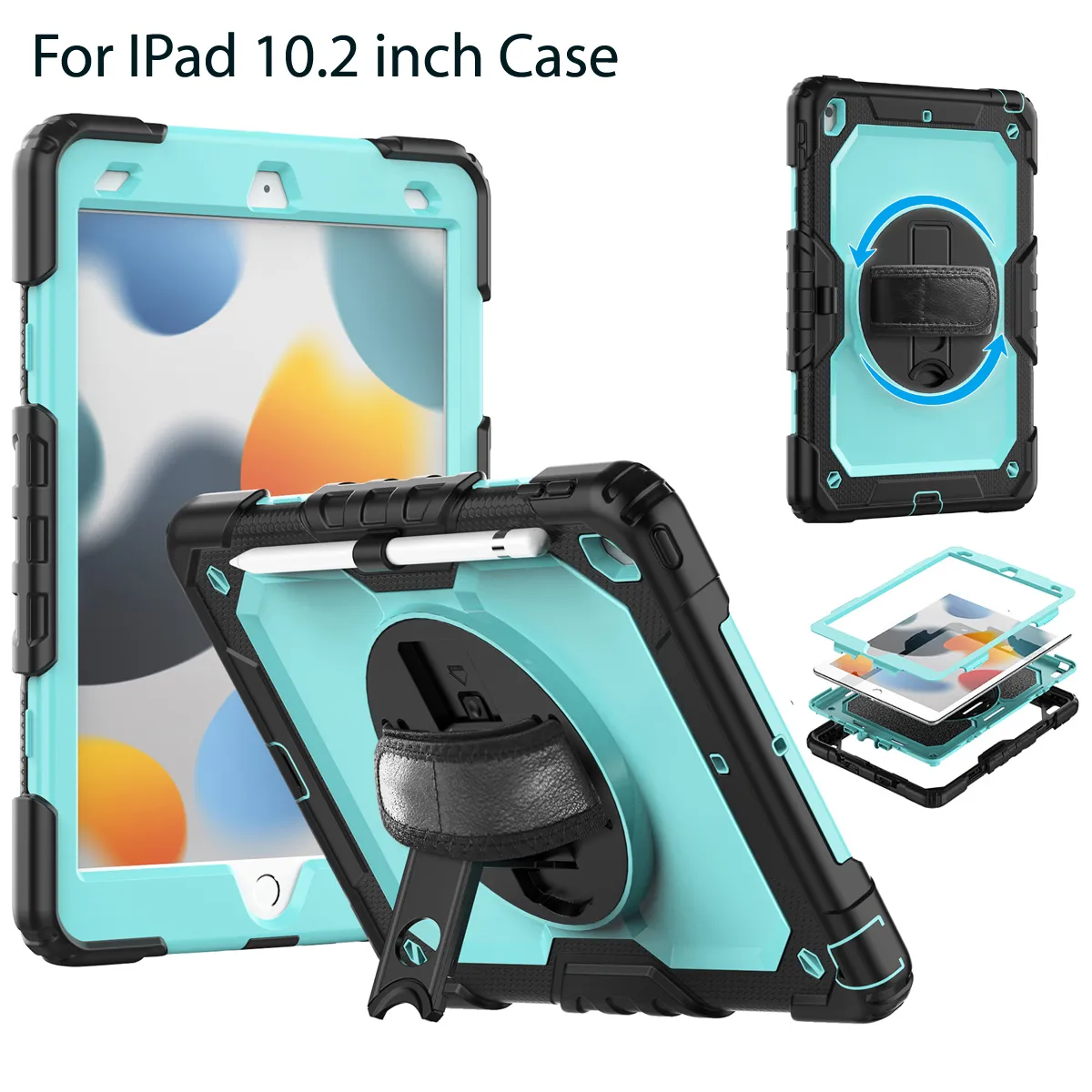 Funda Para IPad Para Niños, Funda Ristente Para IPad Pro: 9,7, 10,5, 10,2