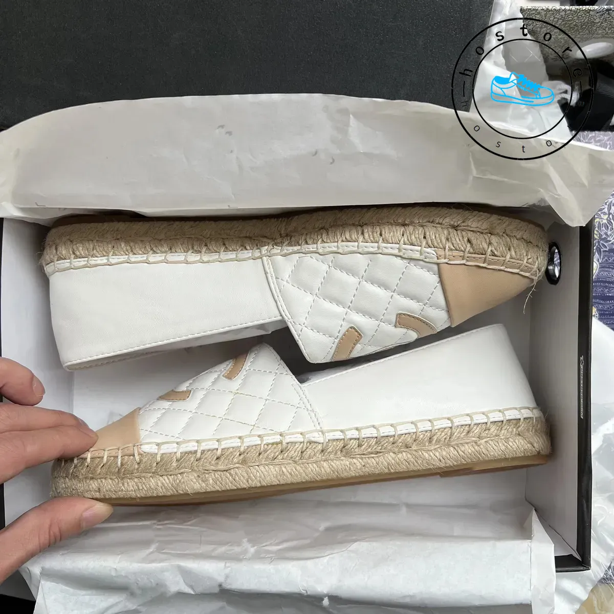 Frankrike varumärke fiskare skor klänning skor kvinna quiltade espadrilles skor stiching gummi lägenheter oxfords läder sneakers femme lyxdesigner loafers