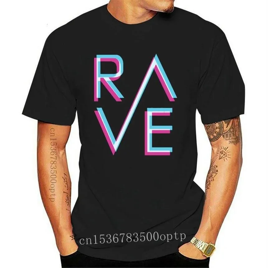 T-shirty męskie T-shirt techno Rave Tshirt Women T Shirt300G