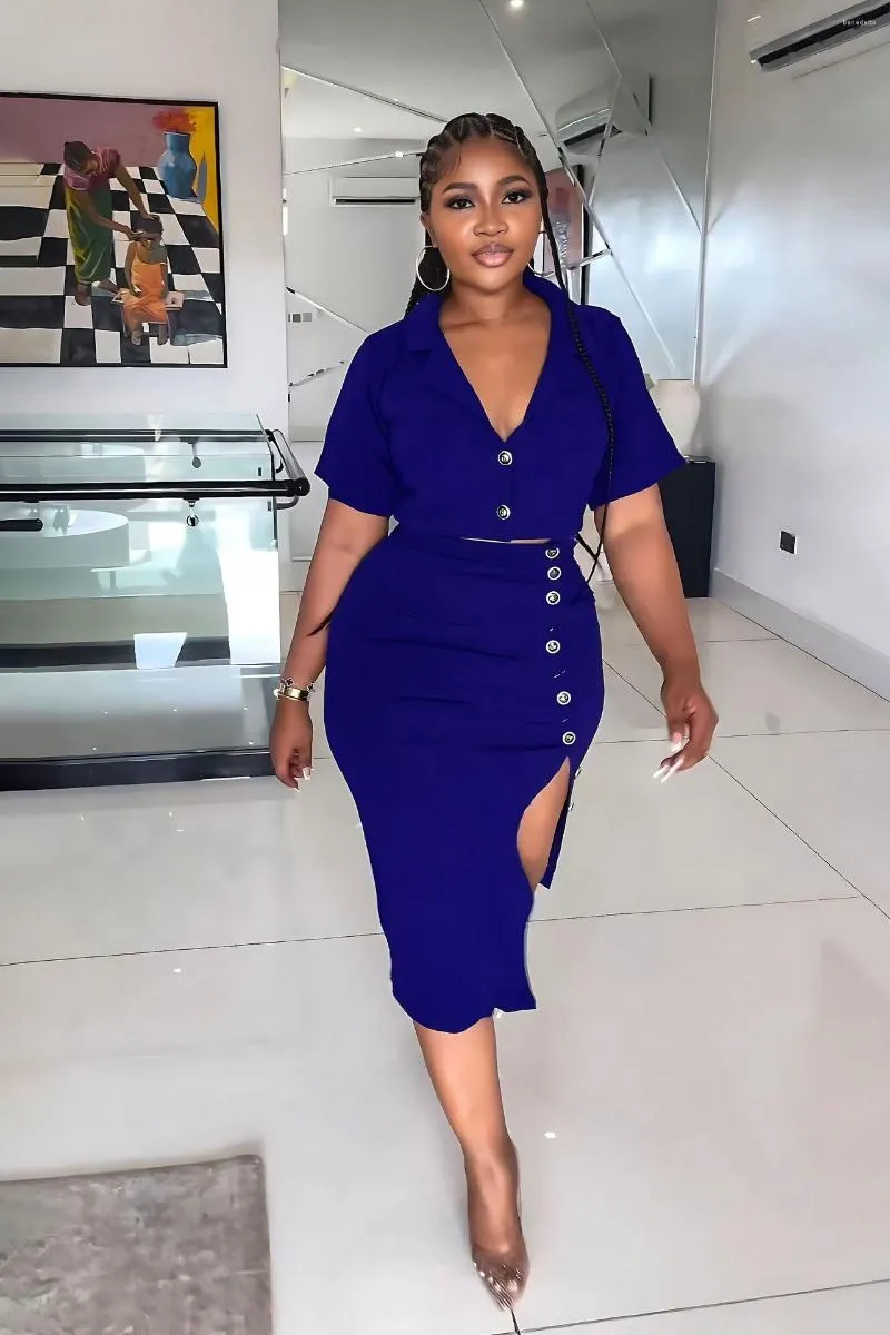 Womens Spring Summer Commuter Midi Dress With Sleeves Set Solid