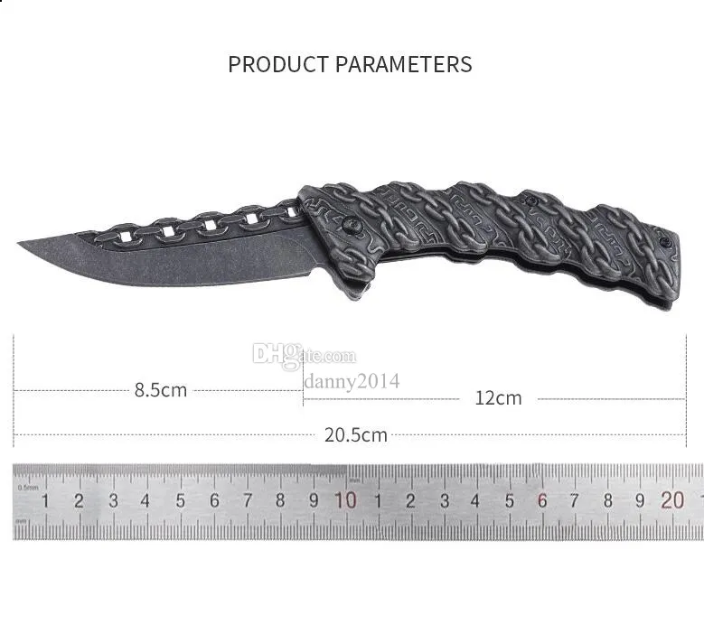 Hoogwaardig zakmes Outdoor camping jachtzak Roestvrij staal 3cr13 mesmessen tactisch mes overlevingsgereedschap