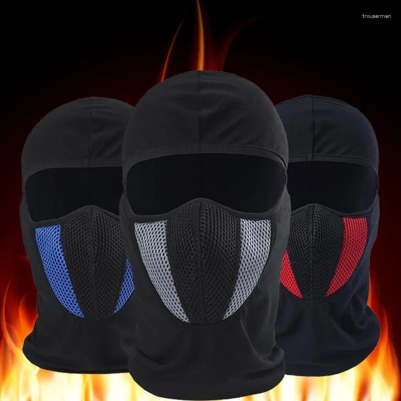 Basker vinter varmare utomhus vindtät skidhatt beanies unisex höstmotorcykel cykling balaclava full ansiktsmask nack halsduk kapell chapeau