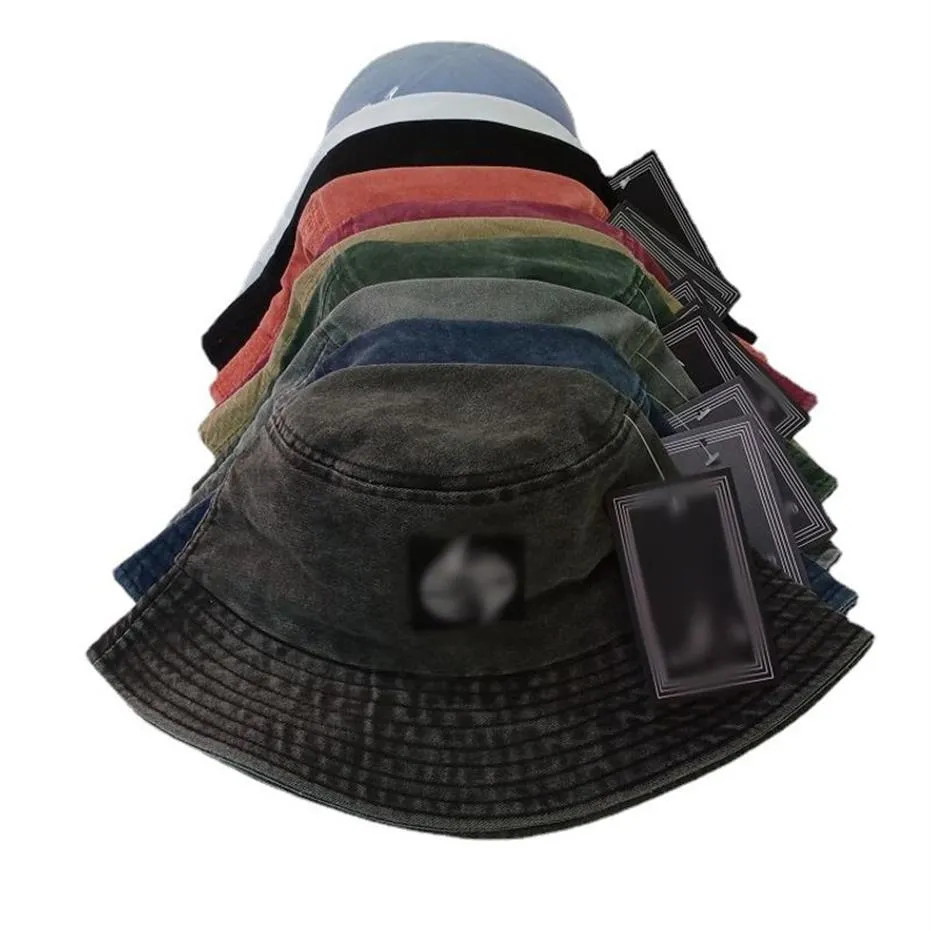 Bred Brim Hat Italy Style Bucket Hats Short Brim Fisherman Hats Womens Solid Four Seasons Casual Travel Sunshade Cap187p