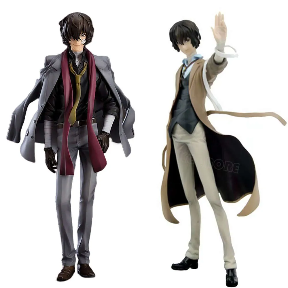 Mascot Costumes 23 cm Bungo Stray Dogs Osamu Dazai Anime Figura Dazai Osamu Działanie Rysunek 657# Dazai Osamu Figurine Collectible Model Model Toys