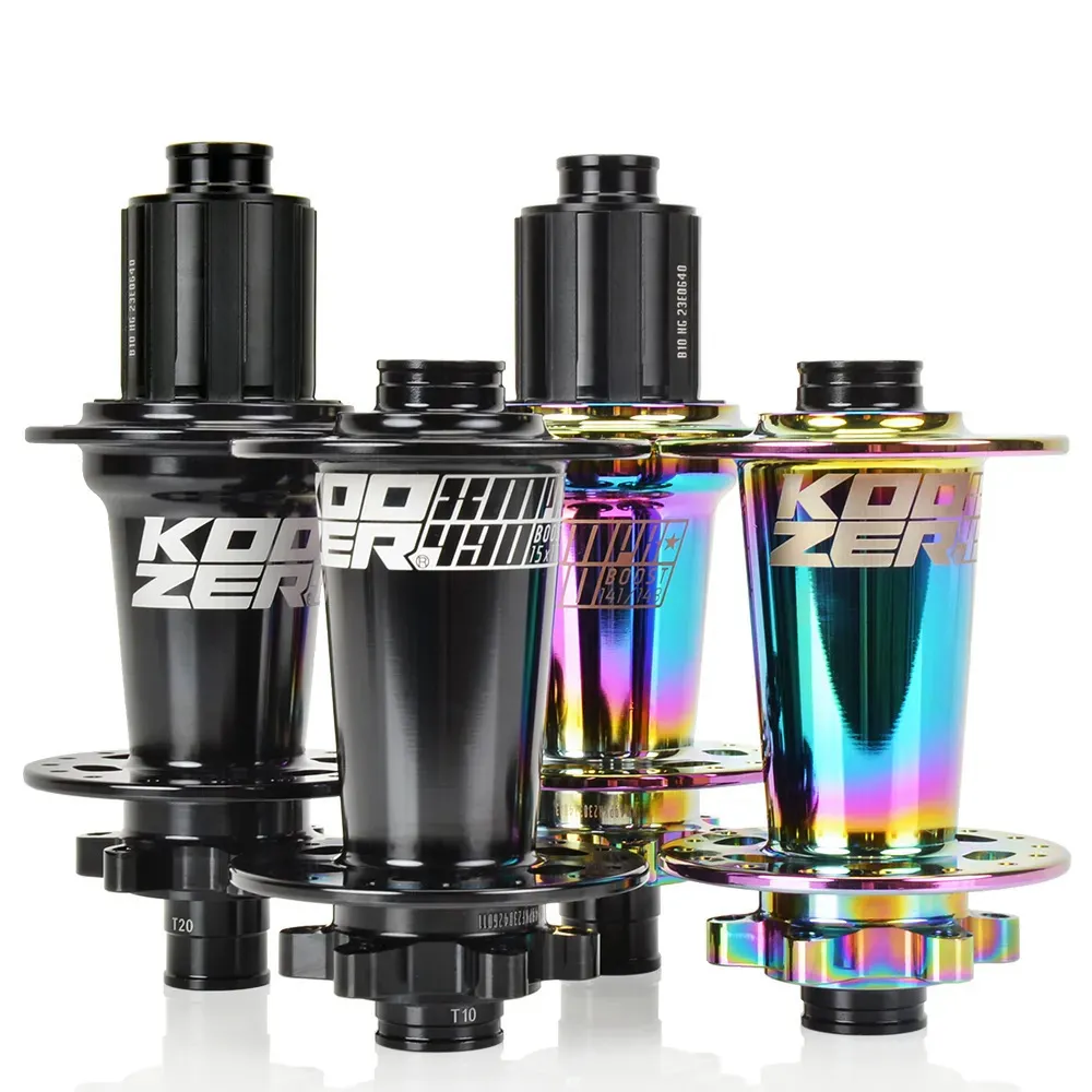 Casques de vélo Koozer XM490pro Boost Hub de vélo VTT 28H 32 trous CR MO Axe en acier 5x141 QR 15x110 12x148mm HG 8 9 10 11 12S THRU Parts 231010