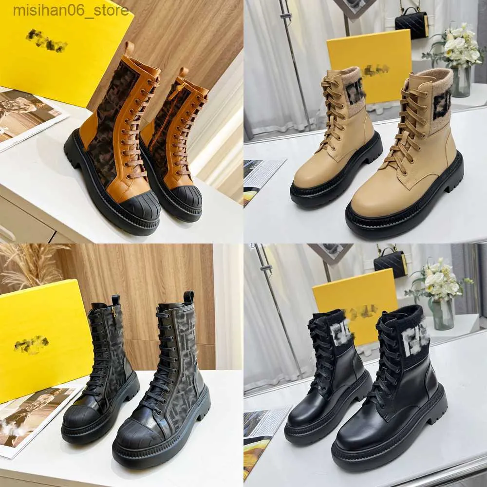 Boots 2024 italy Women Designer boots cowboy domino F Ankle Boot combat knight booties Stretch High Heel Sneaker Winter womens Q231012