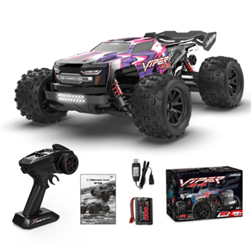 S909 1:16 Brush/Borstless Remote Control Drift Car 35 km/h hög hastighet RC-bil 4x4 off-road fjärrkontroll Stunt Gift