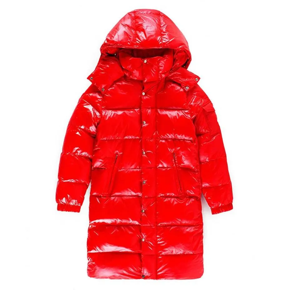 Monclairer Braço Bolso Crachá Mens Jaqueta Chapéu Destacável jaqueta puffer Inverno Com Capuz Longo jaquetas Tamanho Asiático 1--5224U