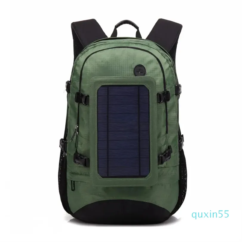 Bolsas de viaje impermeables para hombre, mochila de equipaje con carga Solar USB de gran capacidad para exteriores, bolso de viaje de fin de semana a la moda