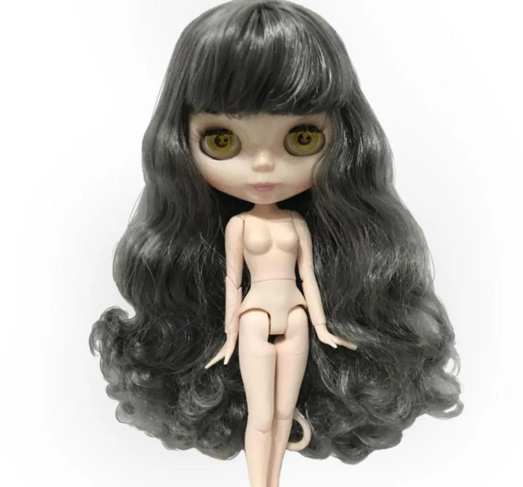 Blythe 17 action Doll Nude Dolls corpo cambia una varietà di stili ricci corti dritti colore dei capelli personalizzabile51225106181420