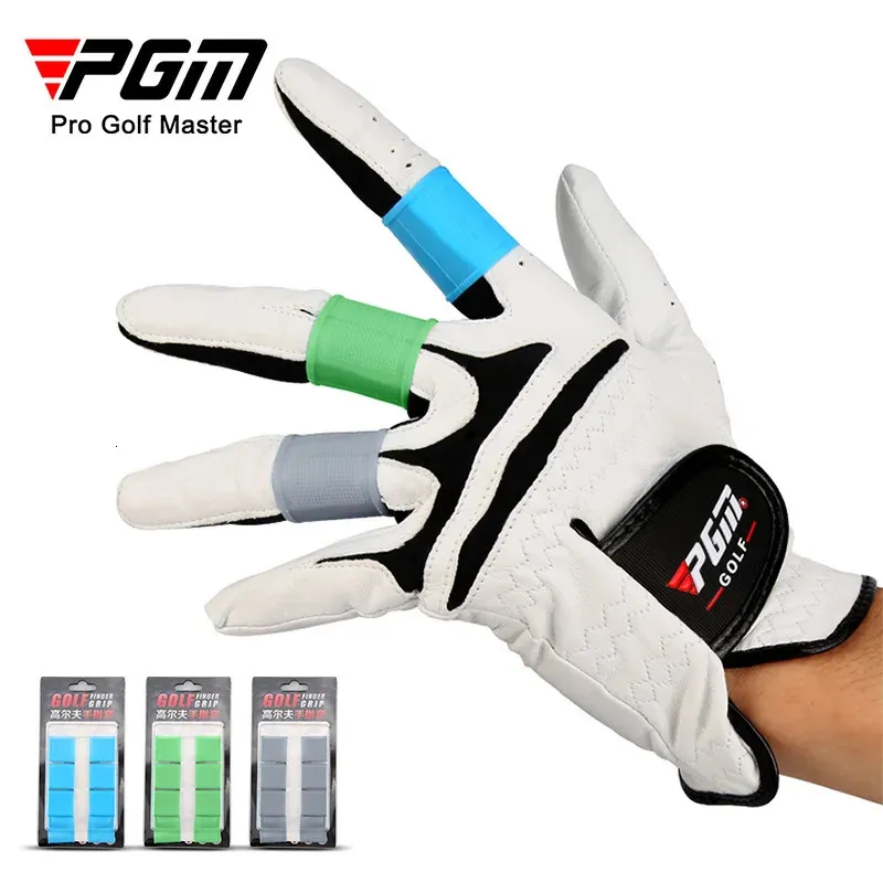 Gants de sport PGM 8 pièces Golf doigt orteil Silicone anti-dérapant poignée Support manchon protecteur bleu gris rose Protection ZP024 231010