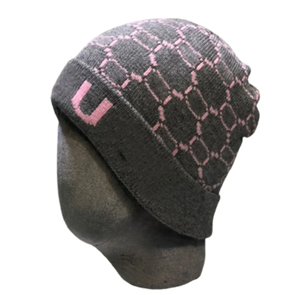 Gorro de punto de invierno Gorro de diseñador Gorro de moda Sombreros de otoño elegantes para hombres Cráneo al aire libre para mujer para hombre sombrero viaje esquí deporte moda C-5