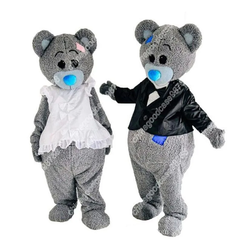 2024 Hot Sale Teddy Bear Mascot Costume Anime Carnival Performance Apparel Ad Apparel Dress