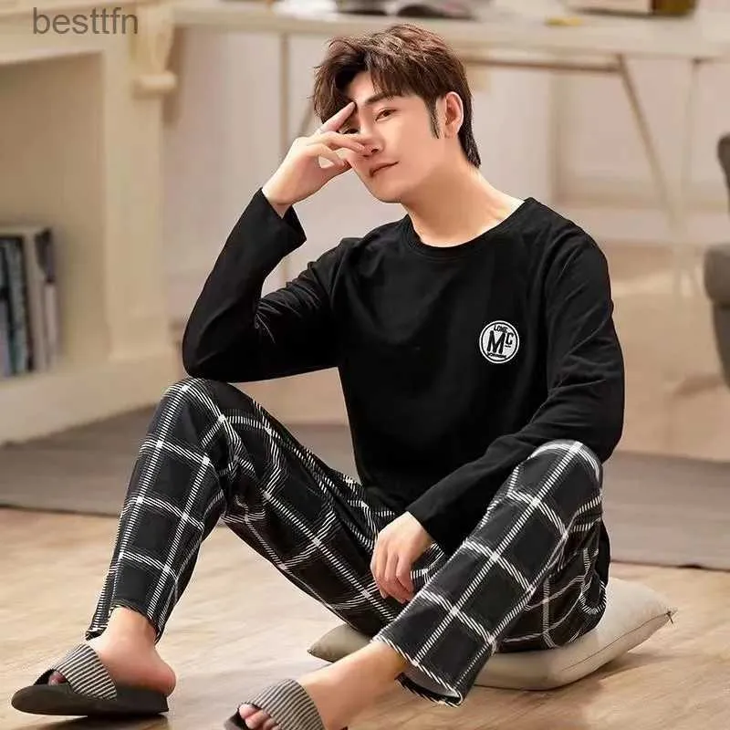 Supima cotton pajamas mens sale