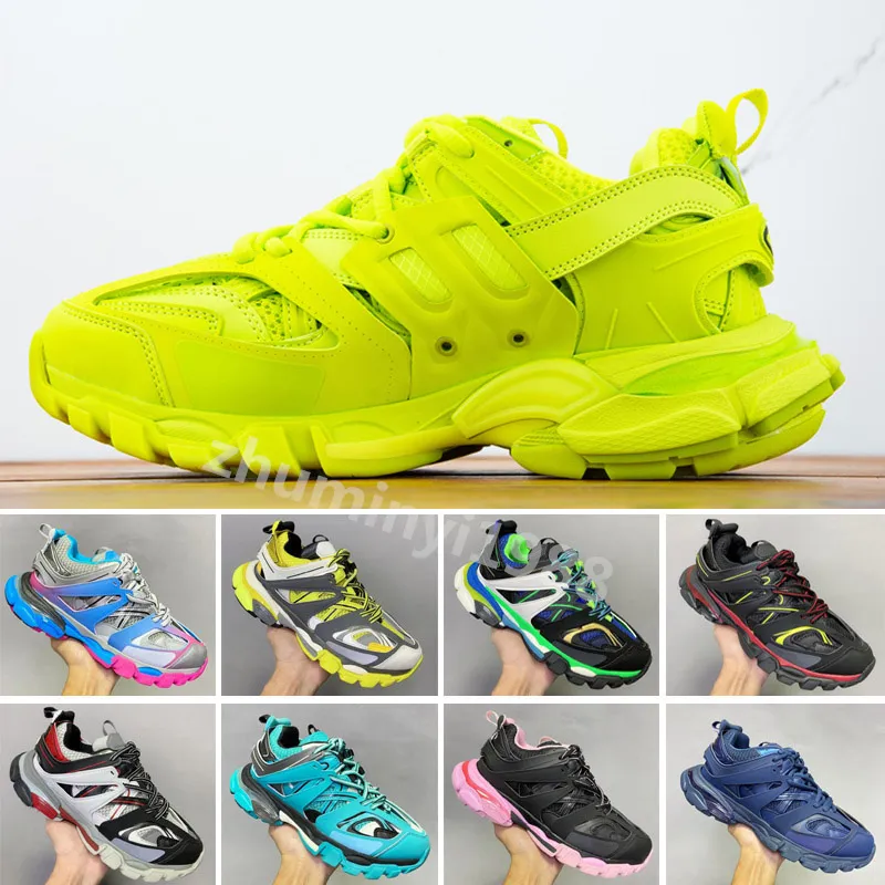 Mannen en vrouwen gewone mesh nylon track sport hardloopschoenen 3 generaties recycling zool veld sneakers designer casual slide maat 36-45 Z11