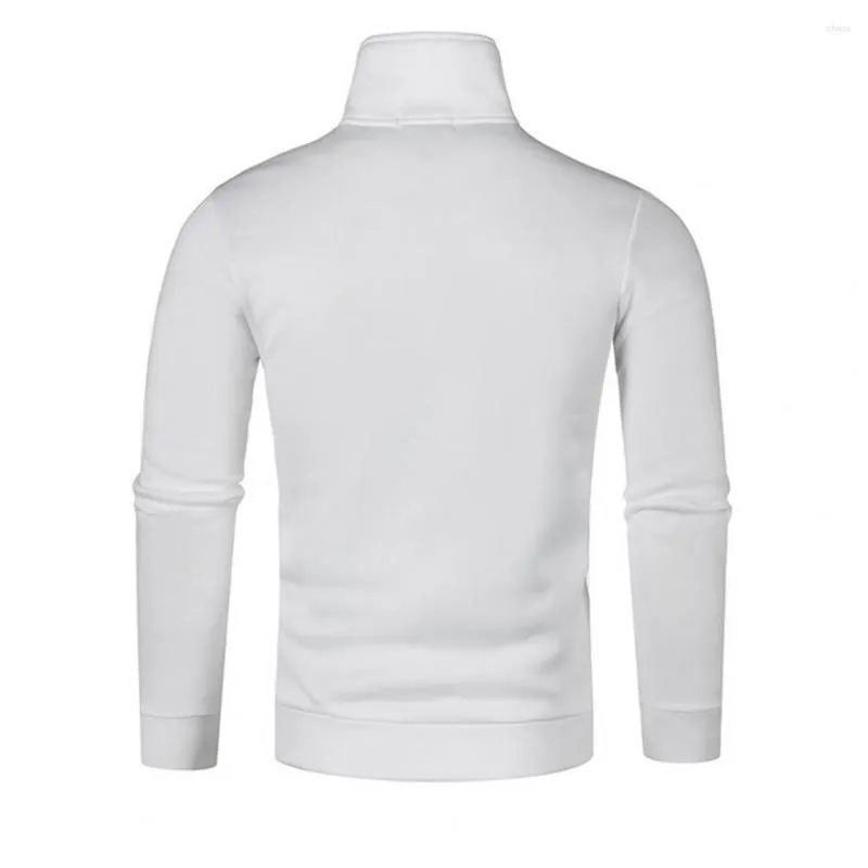 Sweat à capuche pour hommes, pull élégant et confortable, avec demi-col roulé, coupe ample, tenue de sport décontractée, de haute qualité, automne