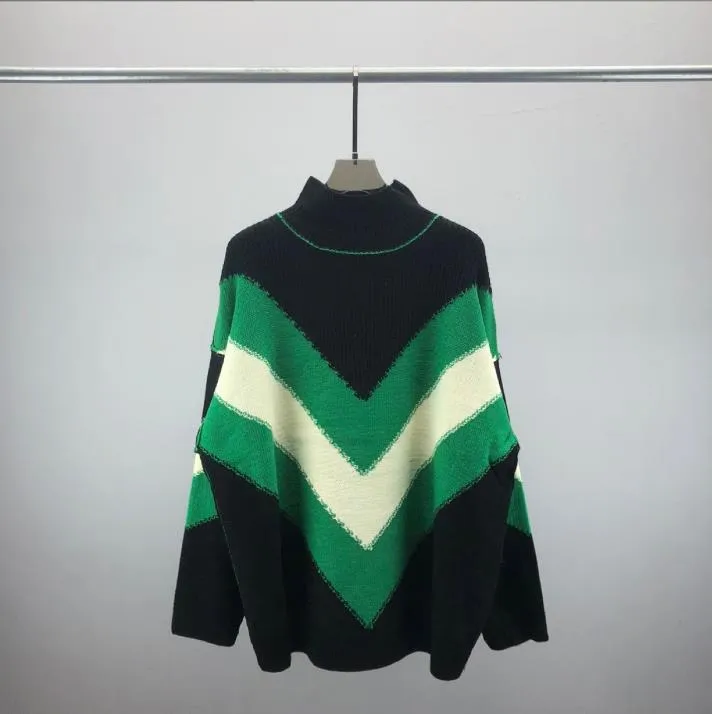 Nuovi maglioni di lana autunno inverno per uomo donna con lo stesso stile, pullover jacquard, grande marchio di tendenza del commercio estero europeo e americano