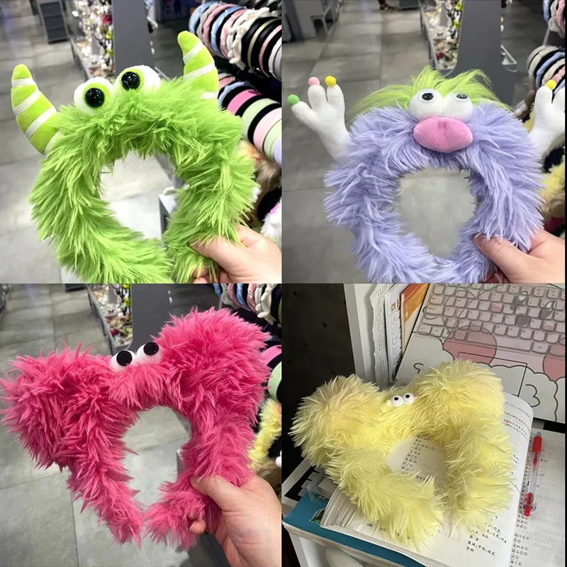 Cute Elastic Cat Ears Headbands For Women Girls Makeup Face Washing Headband Hai - Foto 5