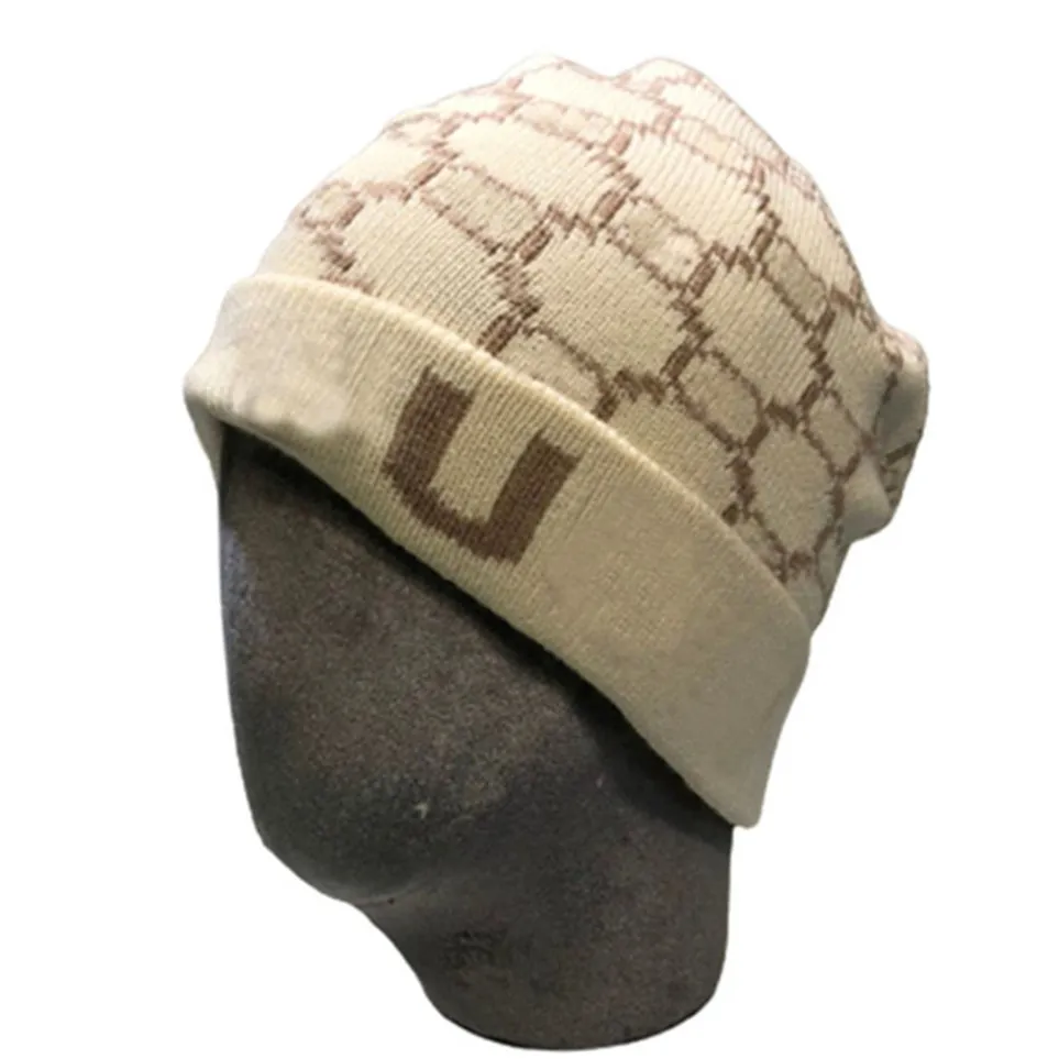 Bonnet tricoté d'hiver casquette de créateur bonnet à la mode chapeaux d'automne habillés pour hommes crâne en plein air femmes hommes chapeau voyage ski sport mode C-8