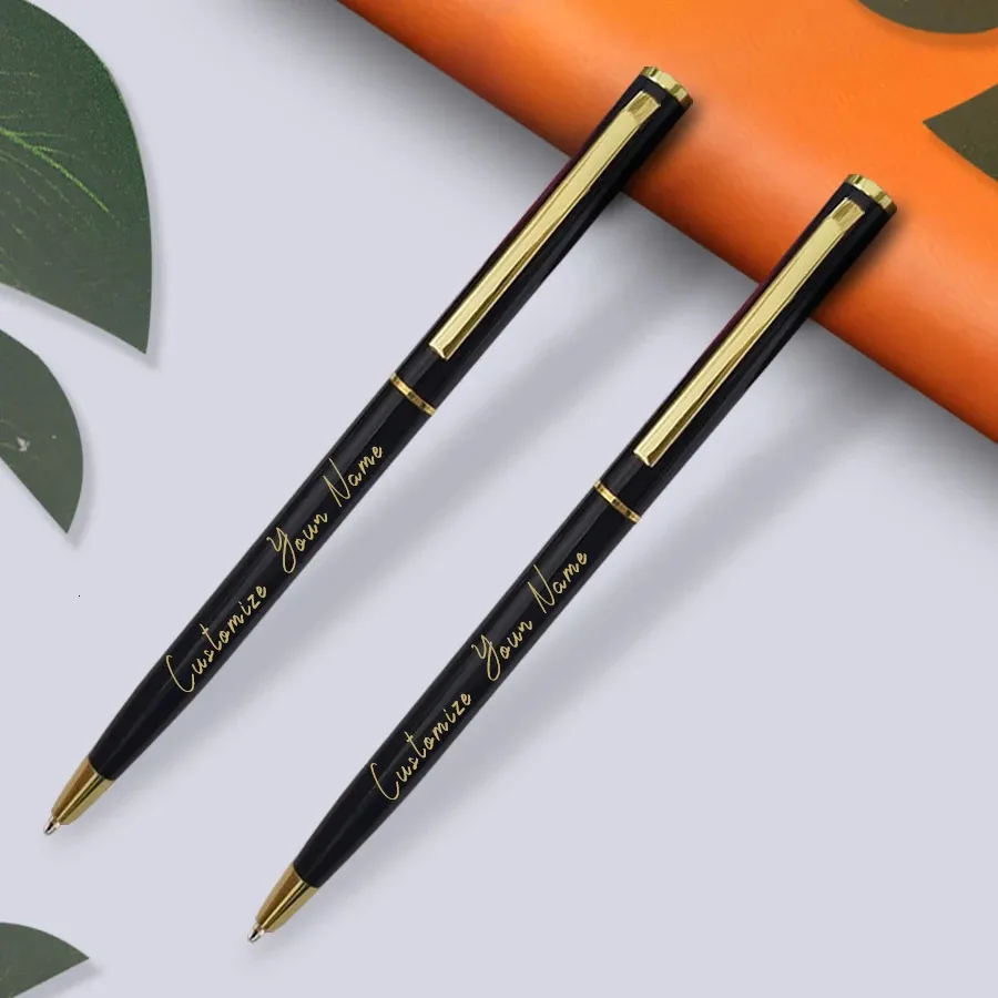 STONEGO Metal Ballpoint Pen - Retractable Signature Pen With Crest Style Metal Housing, Black Ink, Medium Point (1.0mm) For Smooth And Professional Writing