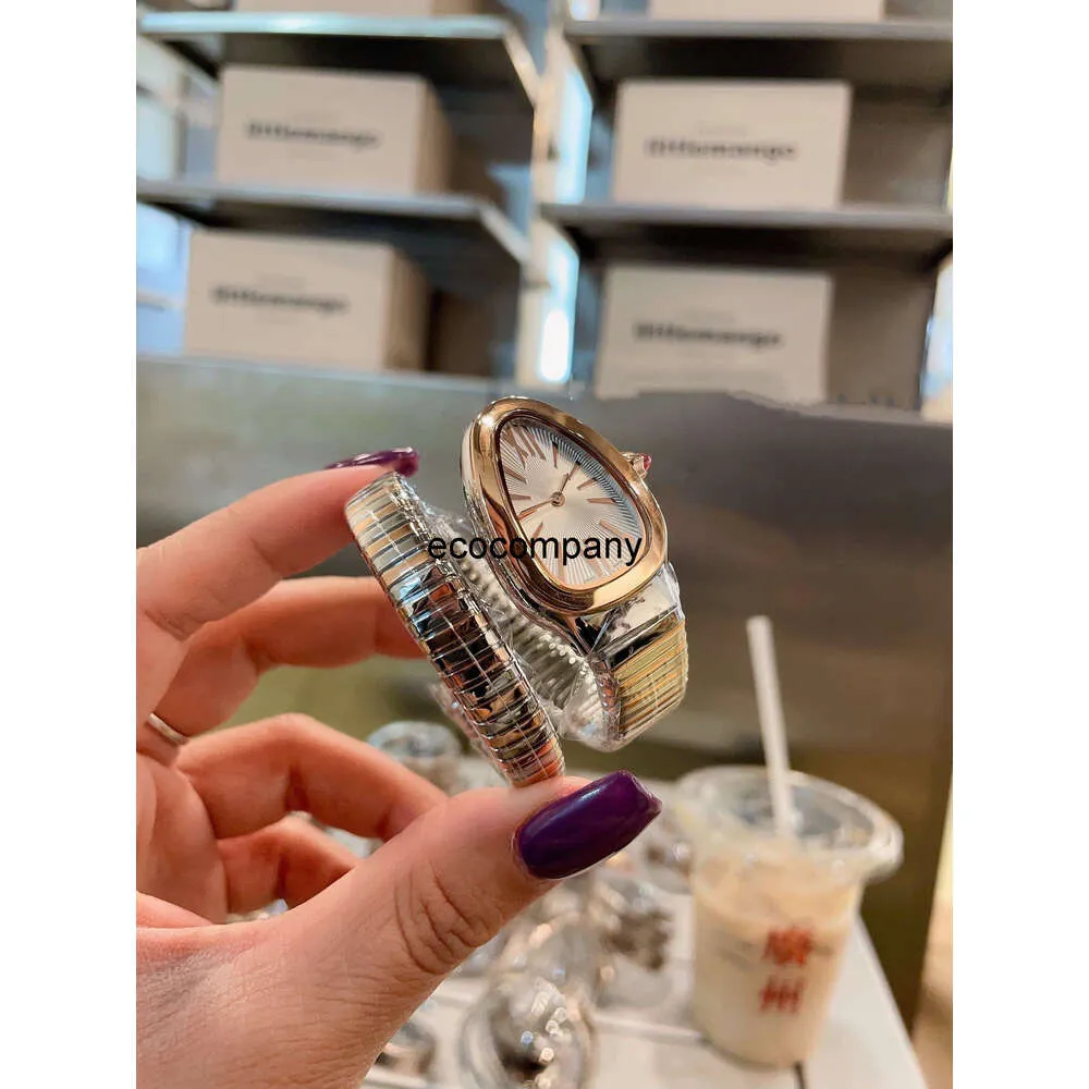 Femmes Serpenti Tubogas Montre Bracelet Montre De Luxe Créateur De Mode