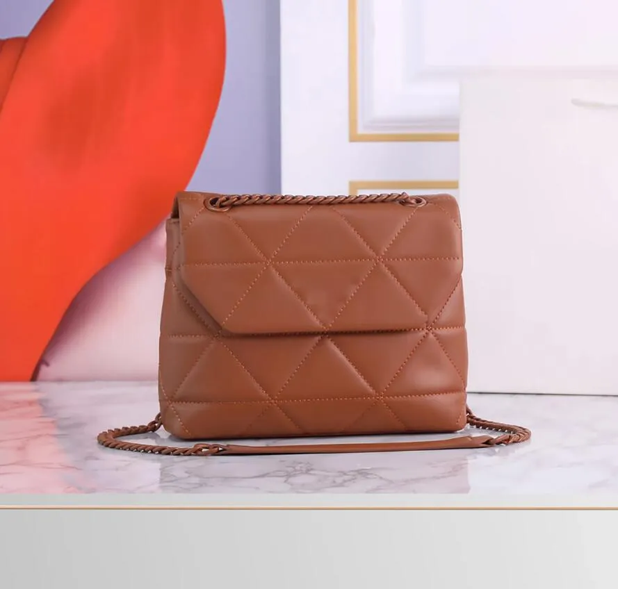 Designer Bags Women's Fashion Shoulder Bags Leather Handbags Iconic Logo Hardware Crossbody Wallets Full Dimensional 24X18x8CM