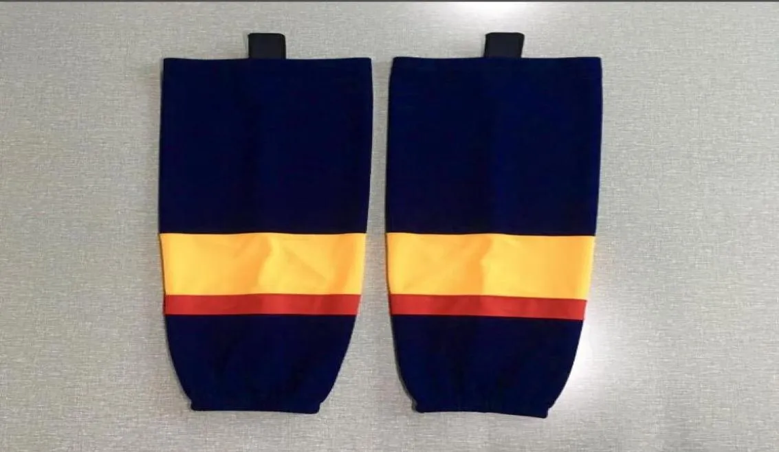 New Ice hockey socks training socks 100 polyester practice socks hockey equipment BLACK6289181