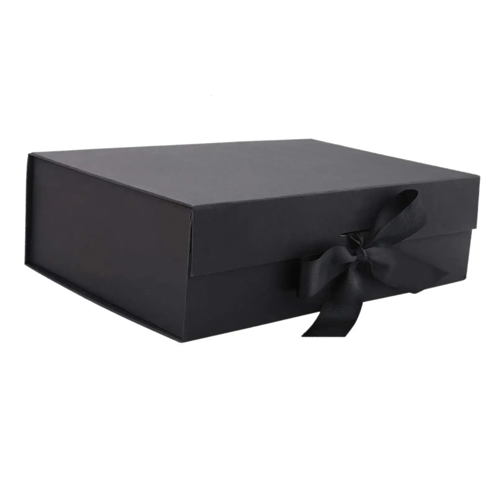 Gift Box with Ribbon Closure Gift Packaging Box for Birthday Party