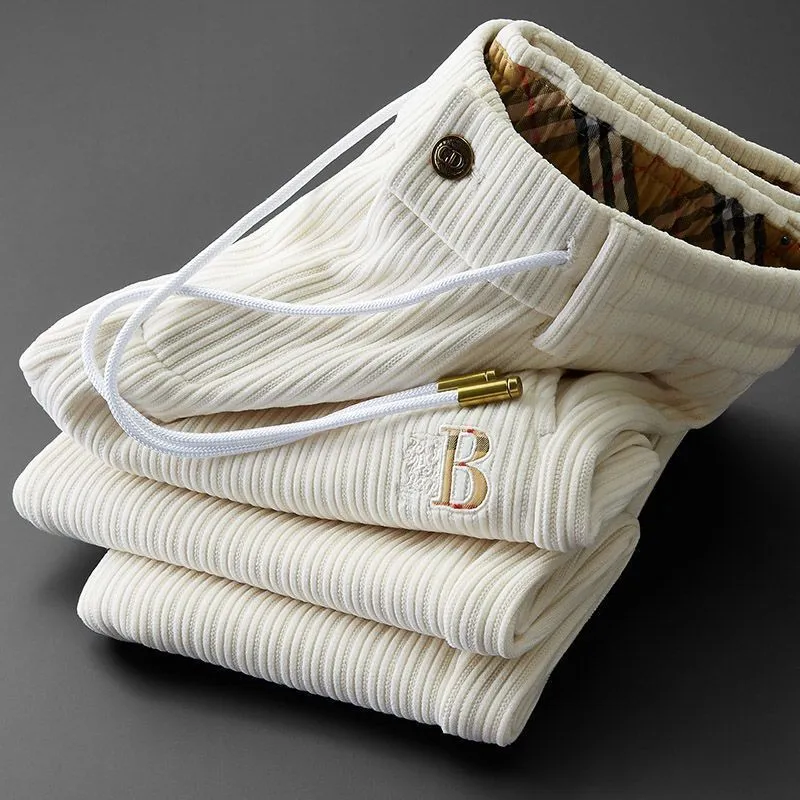 Brand Autumn Winter Fitness Men Gyms Pants Fashion Cotton Pencil
