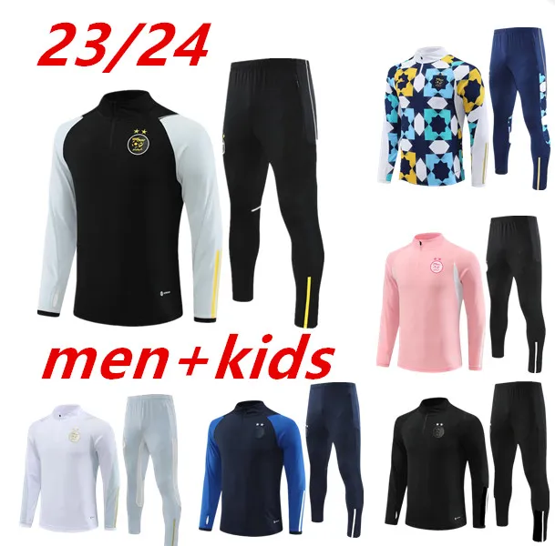 2023 2024 Algieria drotiuit Mahrez piłka nożna Mężczyzna dzieci 23 24 Algerie Bounedjah Survetement Maillot de Foot Feghoul Mahrez Soccer Jerseys Men Kids