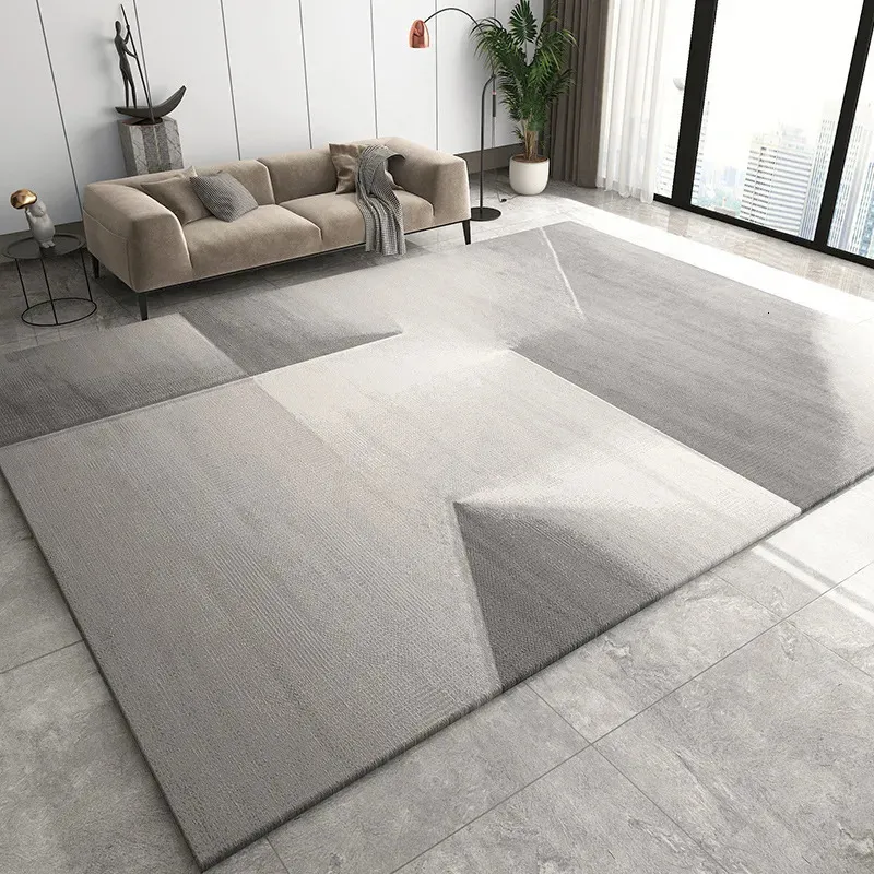 Dywan nordycki światło luksusowe dywaniki salonu sofa stoliki do kawy dywany nowoczesne prostocie w stylu sypialni dywan home cloakroom dywan 231010