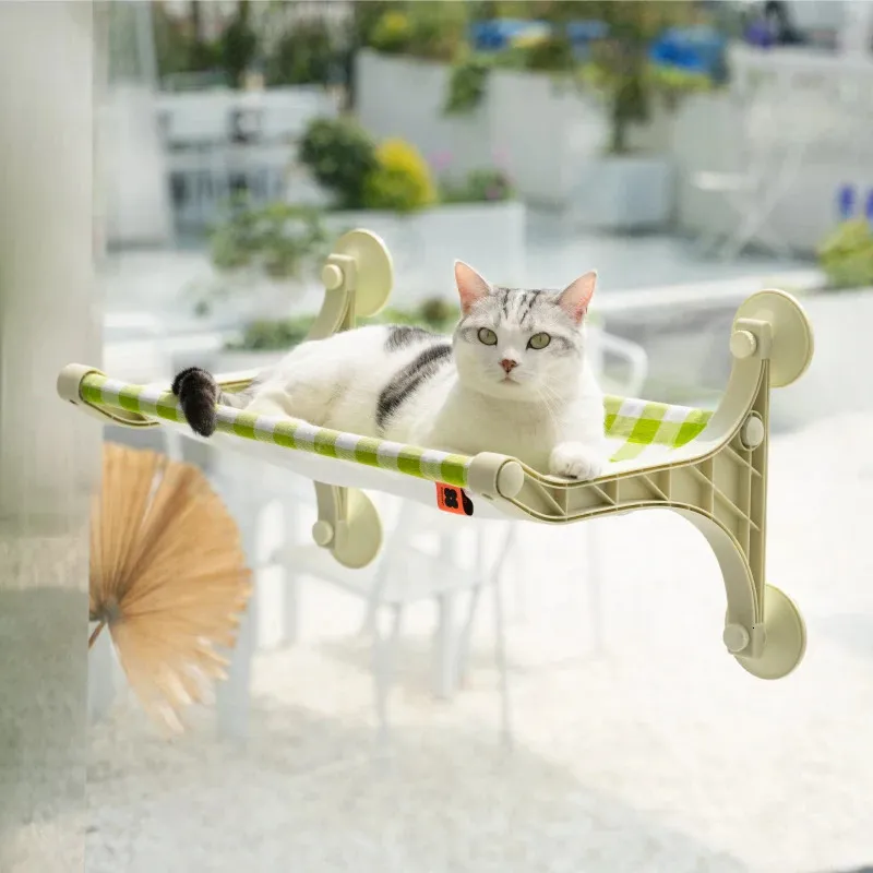 Cat Beds Furniture Mewoofun Cat Window Perch Versatile Cat Furniture Detachable Washable Hammock Bed for Year-Round Use Indoor Outdoor Using 231011