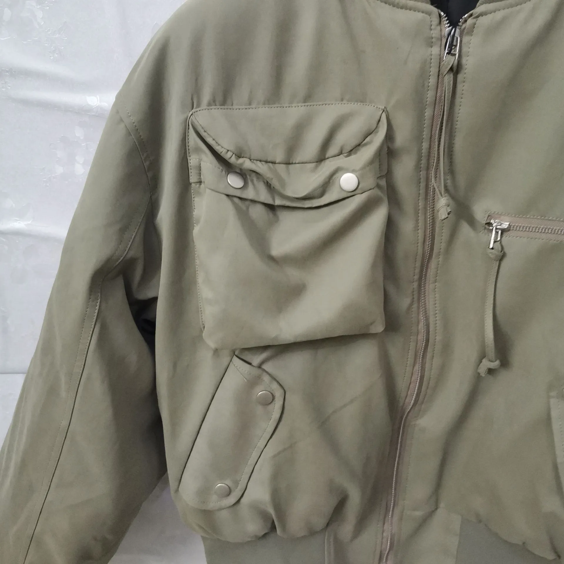 GRAILZ Mens Casual Loose Fit Zippered Flight Best Winter GRAILZ Mens Casual Loose Fit Zippered Flight Best Winter