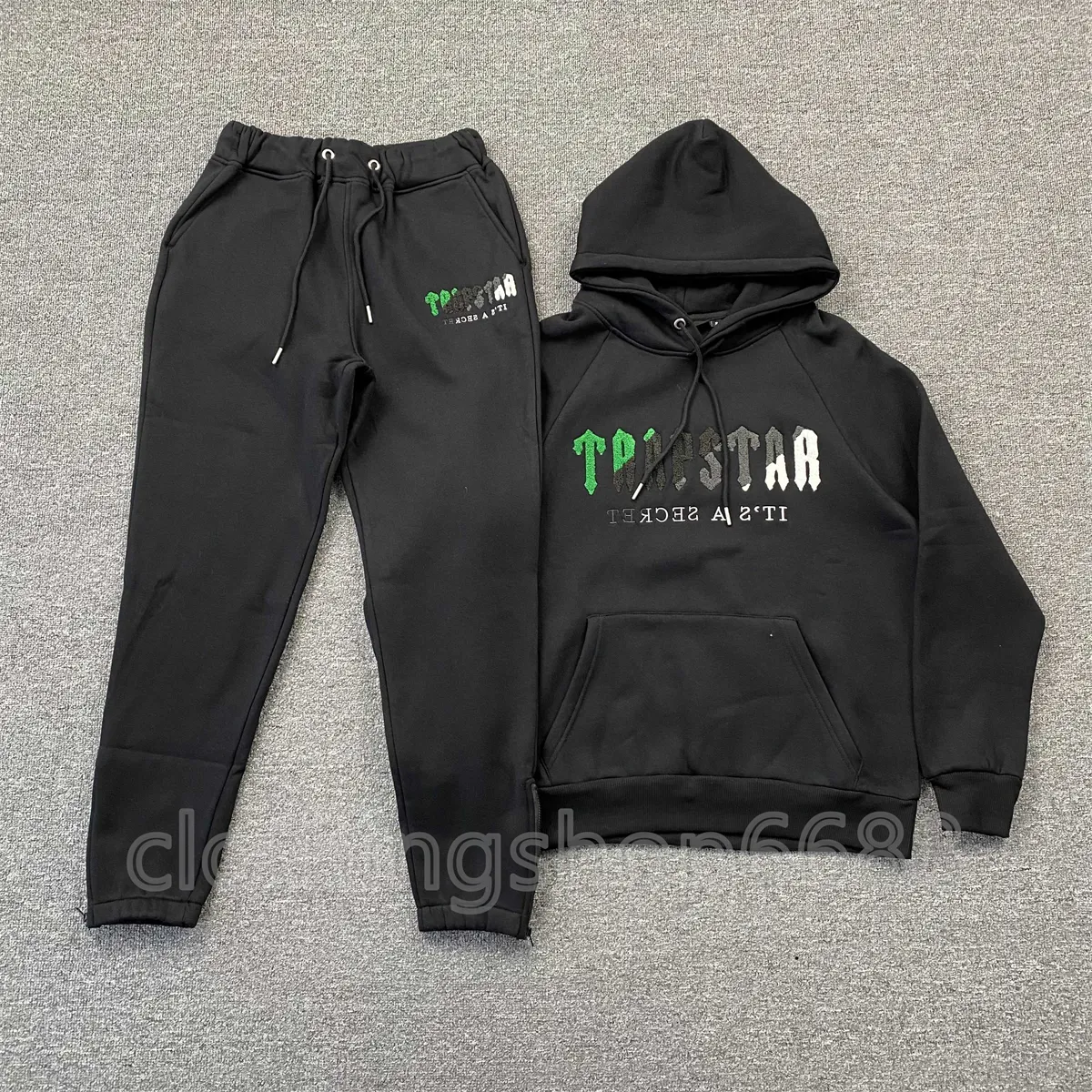 Neon trapstar sales hoodie