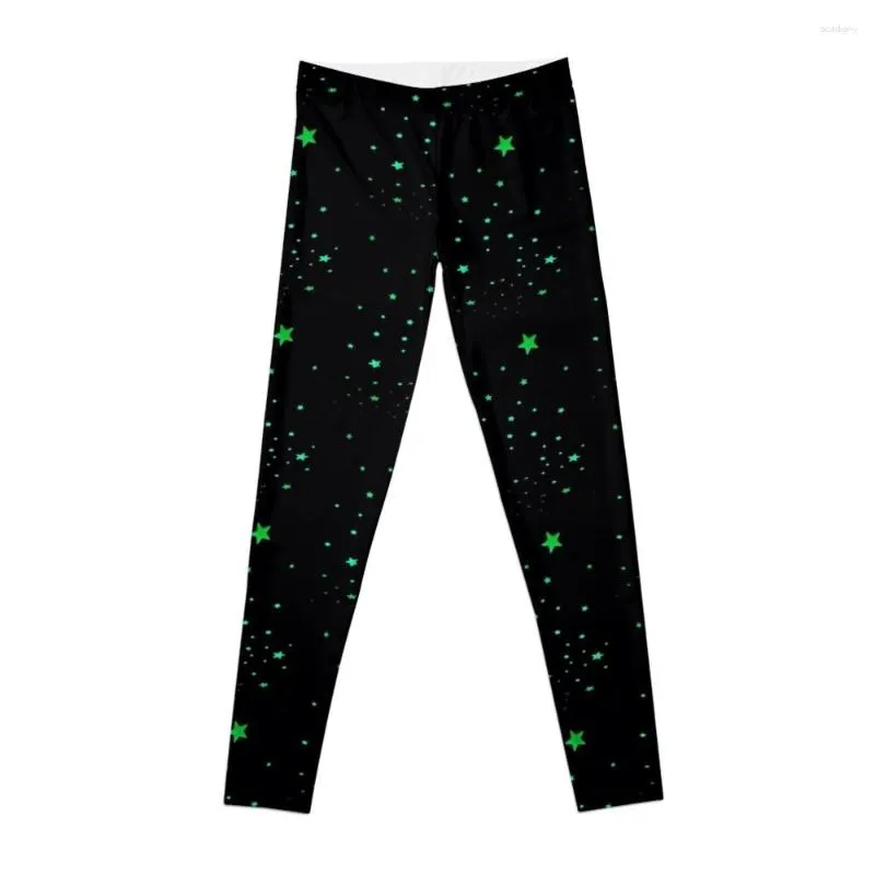 Actieve broek Glow In The Dark Star Esthetische legging Sportkleding Sportschoenen Dames Dames