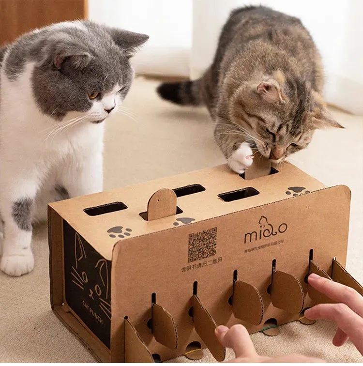 Paper cat toys hot sale