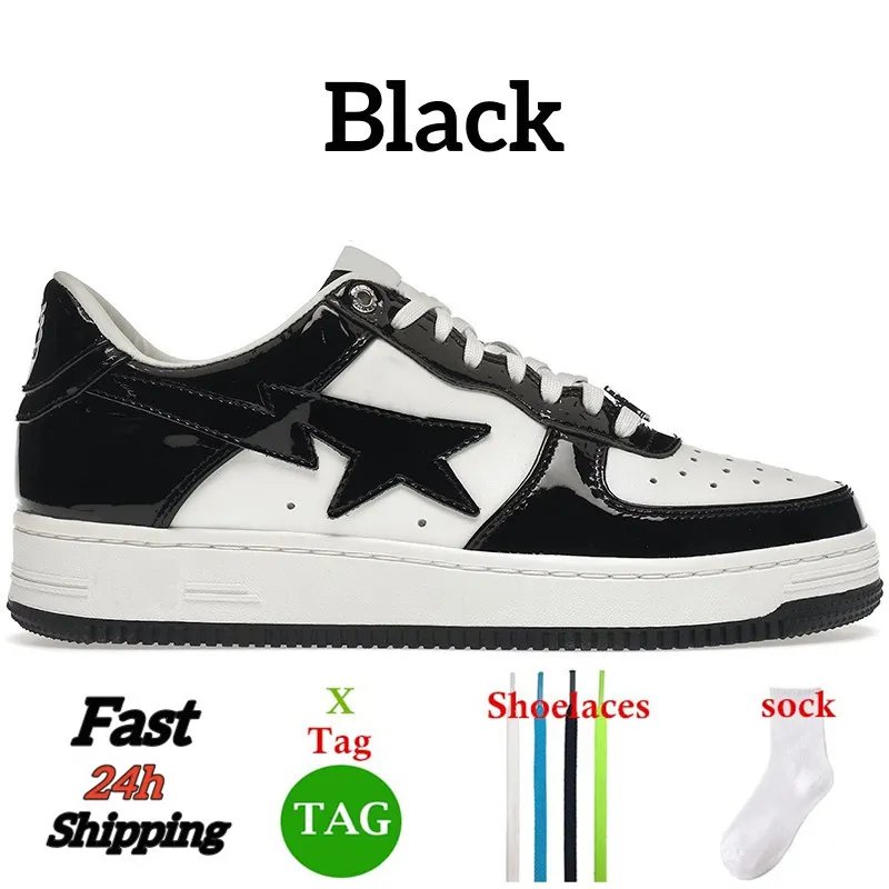 أحذية SK8 غير الرسمية STA Low Court Shoes Nigo الاستحمام القردة