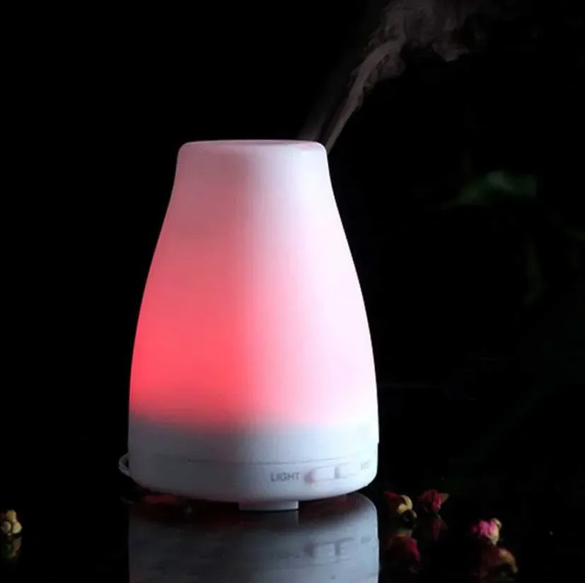 Drop Ship 100ML LED Humidifier Air Electric Aromatherapy Essential Oil Aroma Diffuser For Home Office