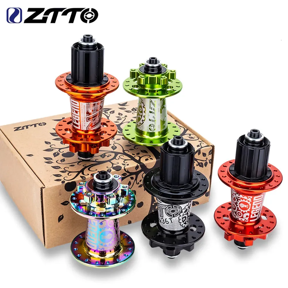 Bike Headsets ZTTO Mountain Hub 32 Holes 6 Pawls Disc Brake Bearing 10 11 12 Speed XD Thru Axle Quick Release Bicycle Wheel 142 135mm 231010