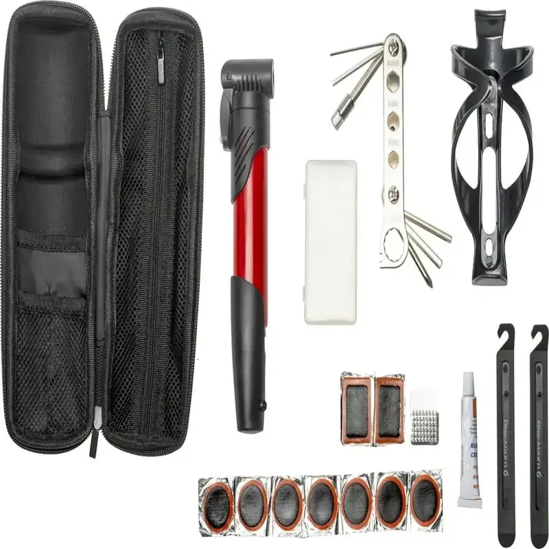 Kit d'outils de réparation de cadre Blackburn pour fourches de vélo avec bouteille et cage 231010