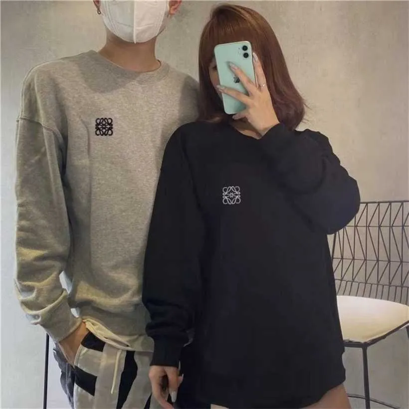 32% OFF Designer Clothing Luo Yiwei Sweater Unisex Pure Printed Terry  Cotton Long Sleeve Couple Loose Top Coat From Footwearfactory10, $15.74