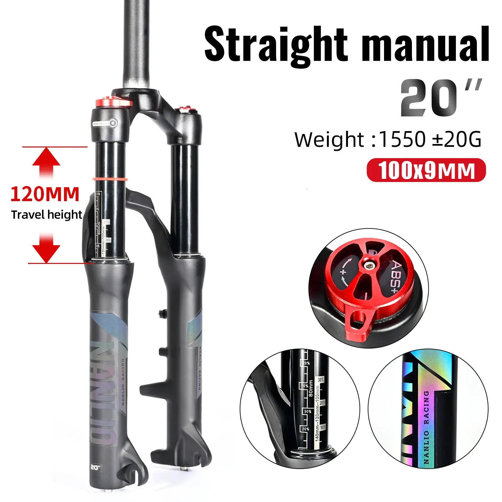 Full Suspension Mountain Bike Air Forks Mountain Bike Suspension