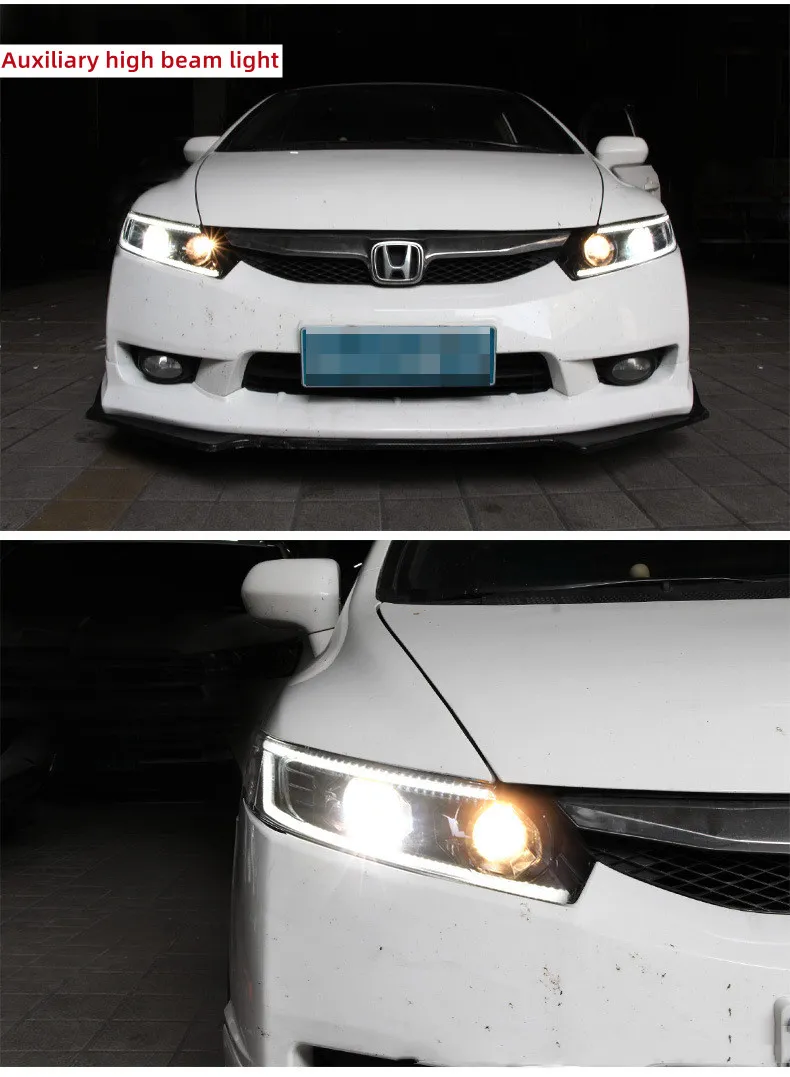 MCMT Front Bumper Beam Brackets For Honda Civic Sedan 2012-2015 – Left & Right, 2PCS