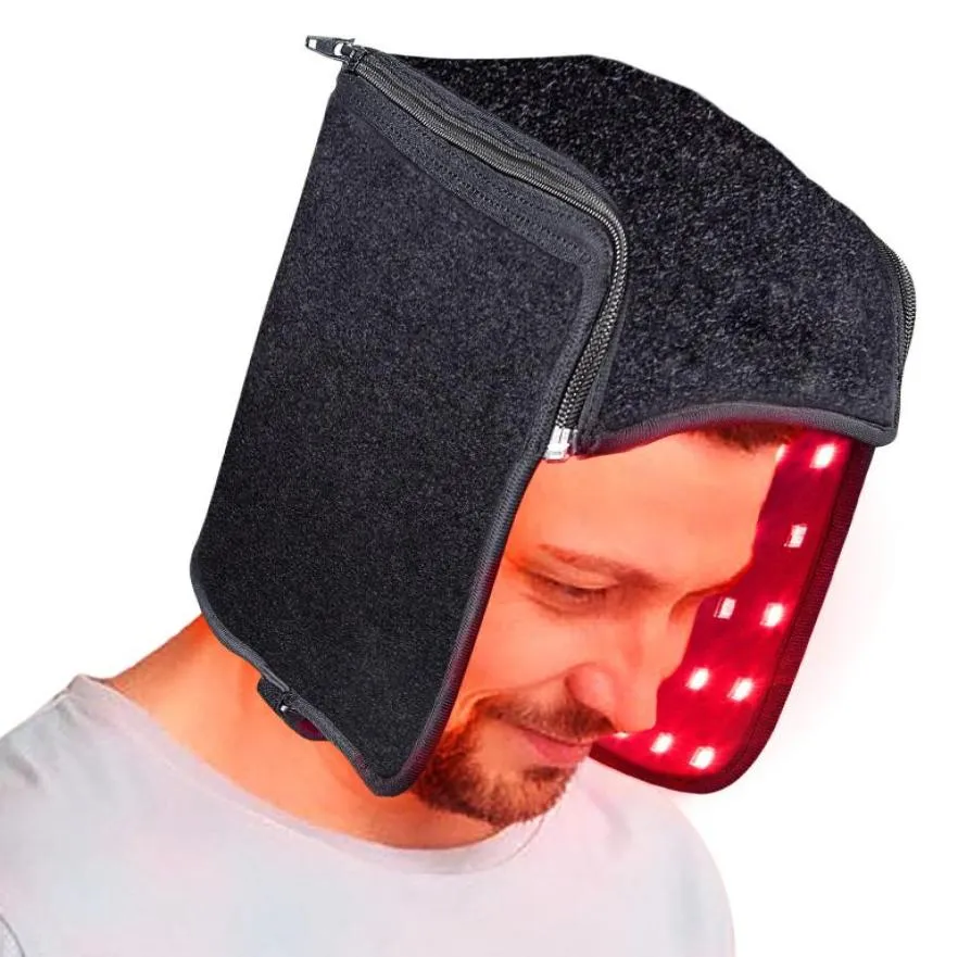 Red Light Therapy Helmet Hair Growth Hat Infrared Device For Hair Loss