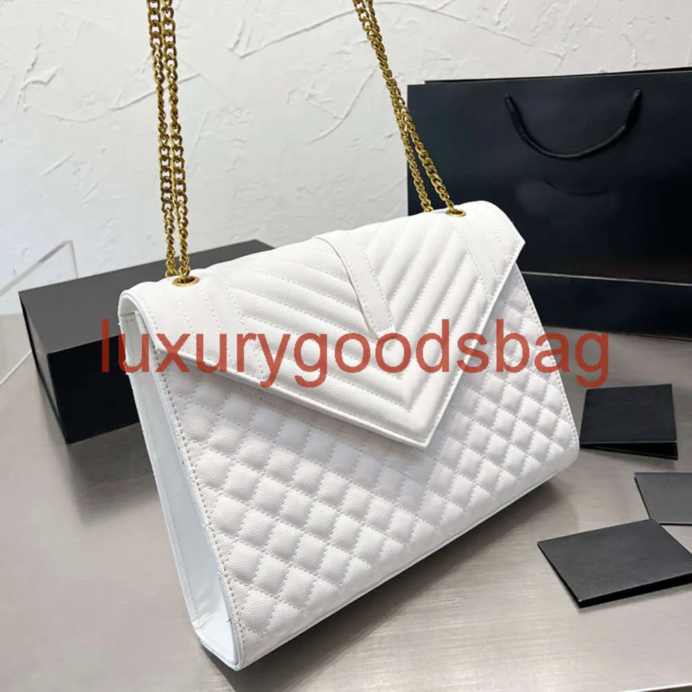 Women's Envelope Hobo Crossbody Bag quilted flip shoulder Underarm Bag Handbag Purse Leather Gold Hardware Magnetic Buckle Diamond Purse Classic shoulder bag