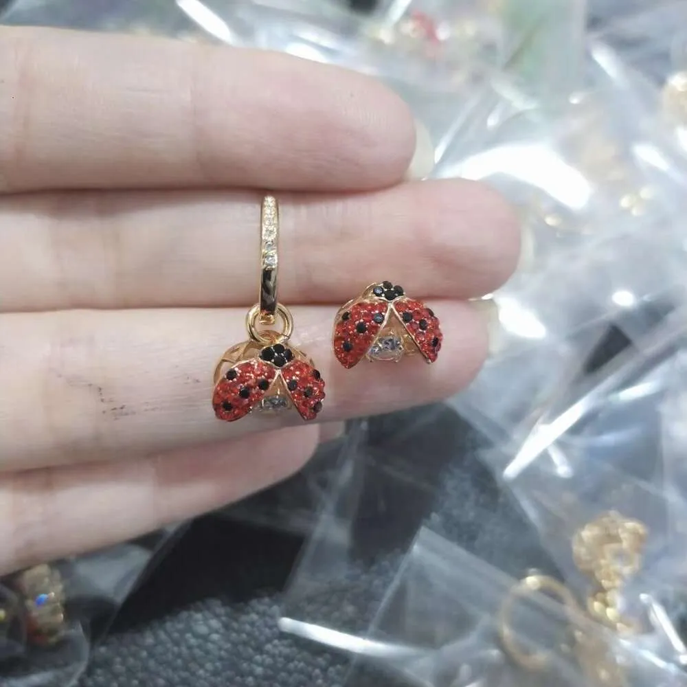 Ladybug 2024 earrings swarovski