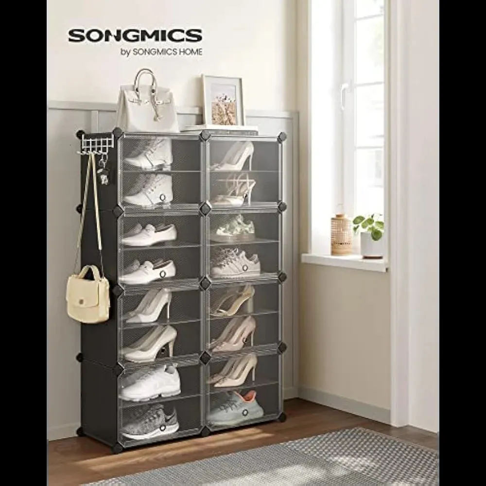 Shoes Entryway Songmics Shoe Rack Shoe Organizer With