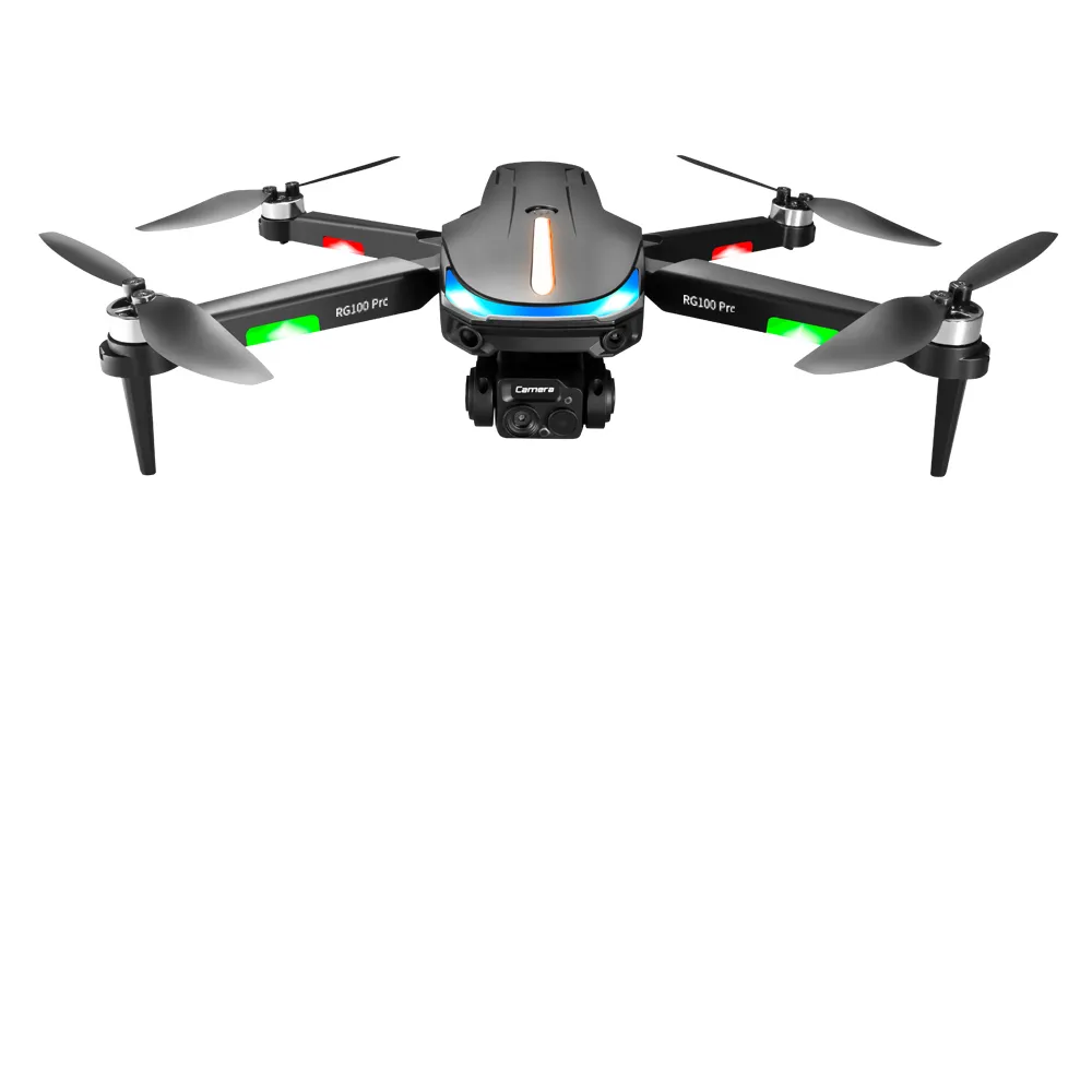 Neue RG100 PRO RC Drohne 8K HD Luftaufnahmen Drei-Wege-Dual-Kamera mit Hindernisvermeidung Quadcopter Spielzeug Geschenk 5000M