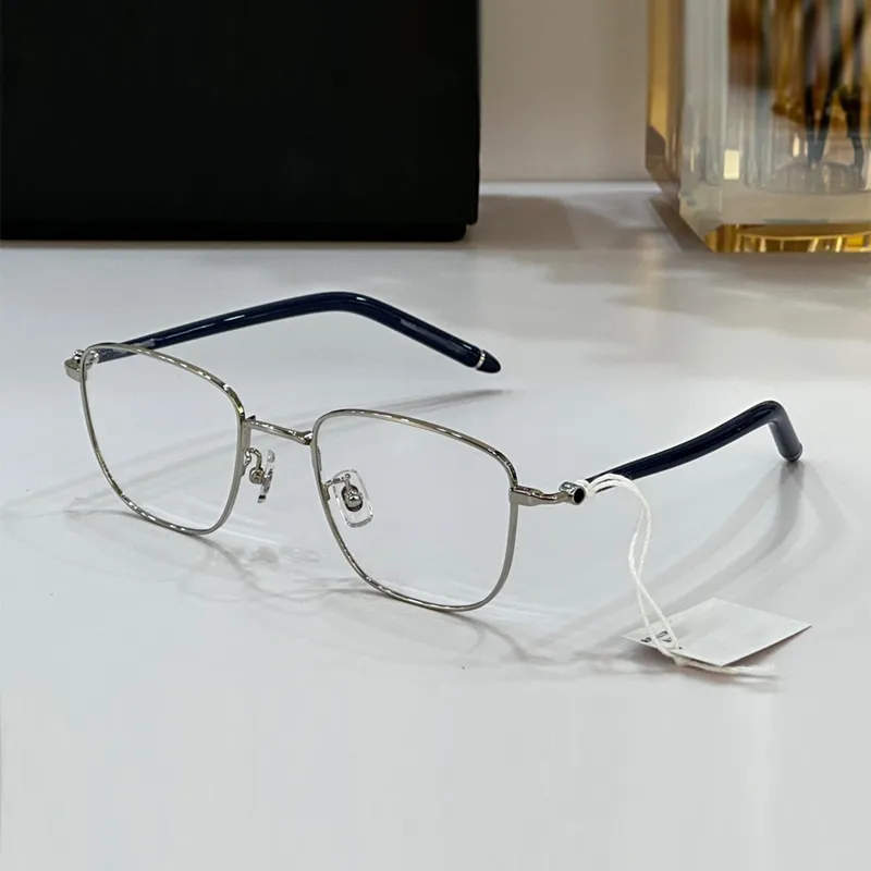 Armação óptica mb óculos de sol para mulheres óculos de sol de grife Simples e elegante estilo euro-americano Armações de titânio Luz confortável óculos de prescrição de alta qualidade
