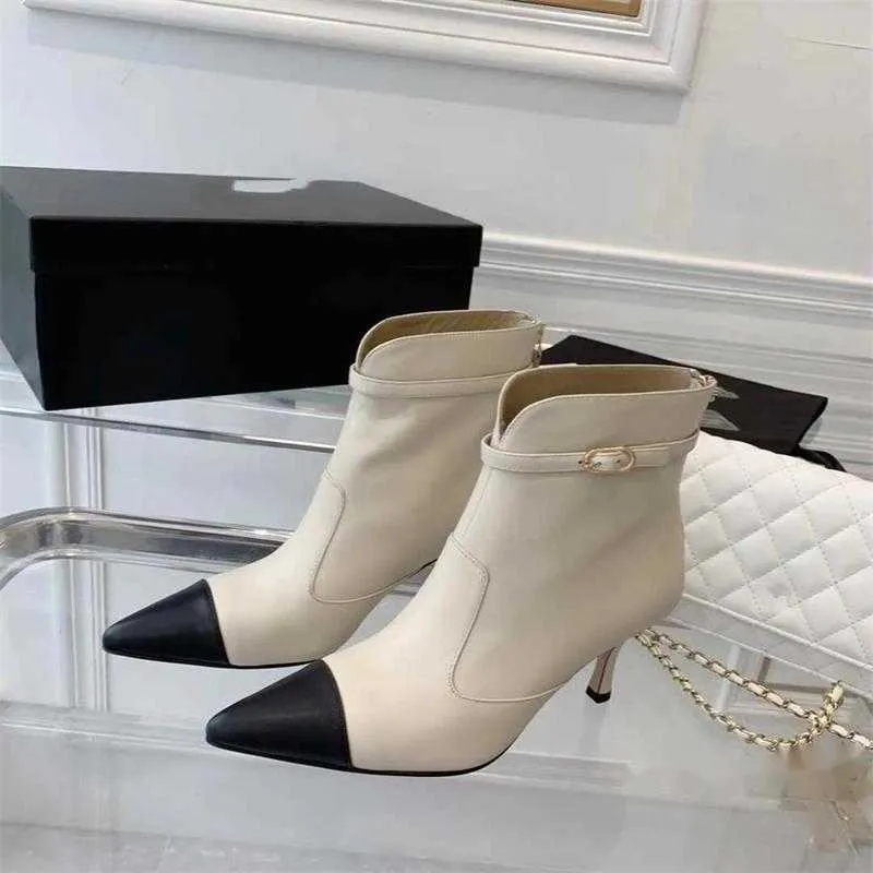 Channel damskie buty damskie Chanelliness Fashion Chanellies Tkanina wykonana z importowanych butów w porodzie krowicyjnej proste i eleganckie wszechstronne nowe buty zwyczajne